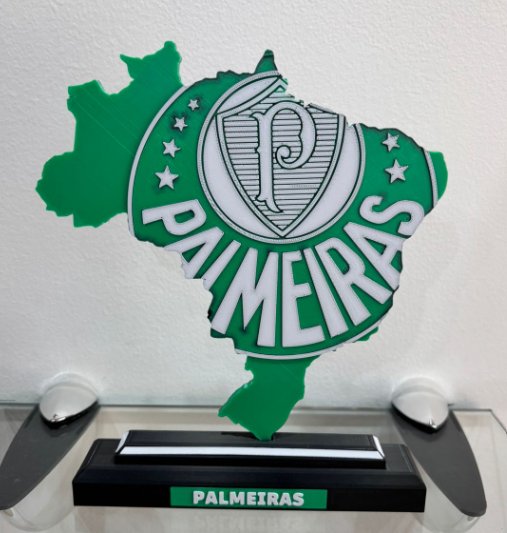 Mapa Palmeiras Personalizável