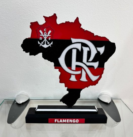 Mapa Flamengo Personalizável