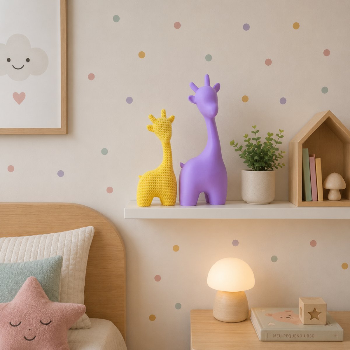 Kit Girafas Lisa e Crochê — foto 3