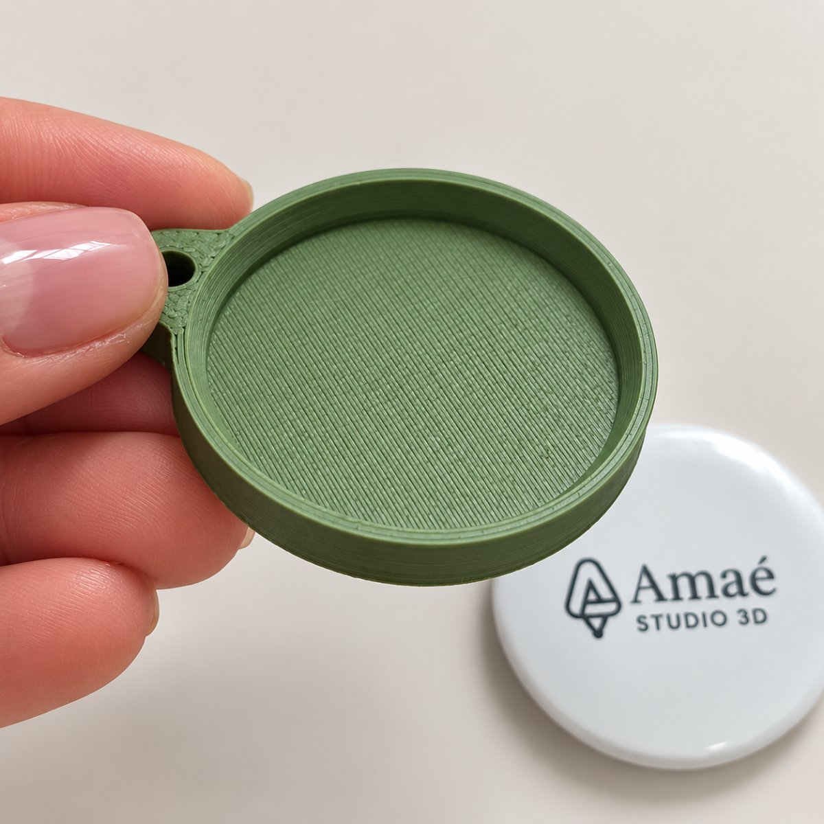 Kit 10 Base para Bottons 37mm - Chaveiro — foto 4