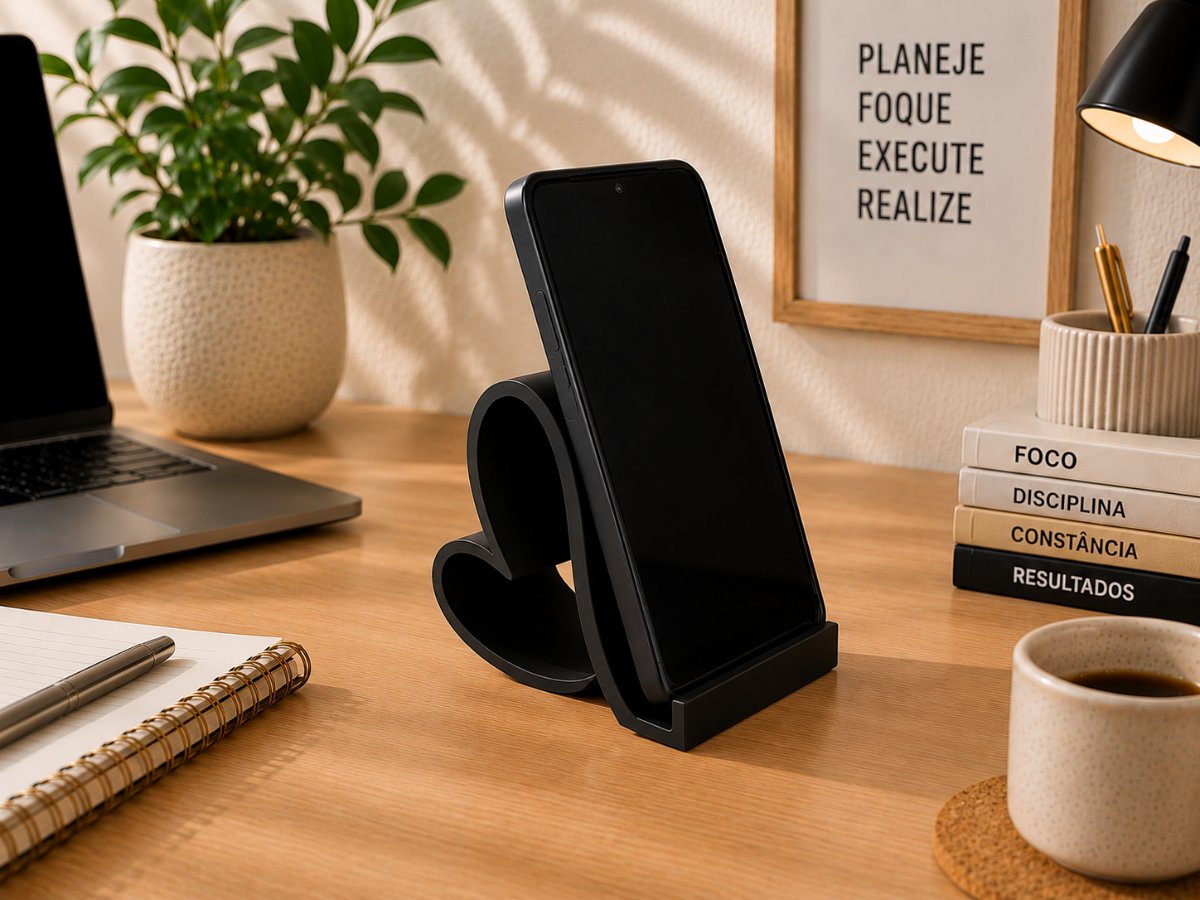 Suporte Celular Coração — foto 4