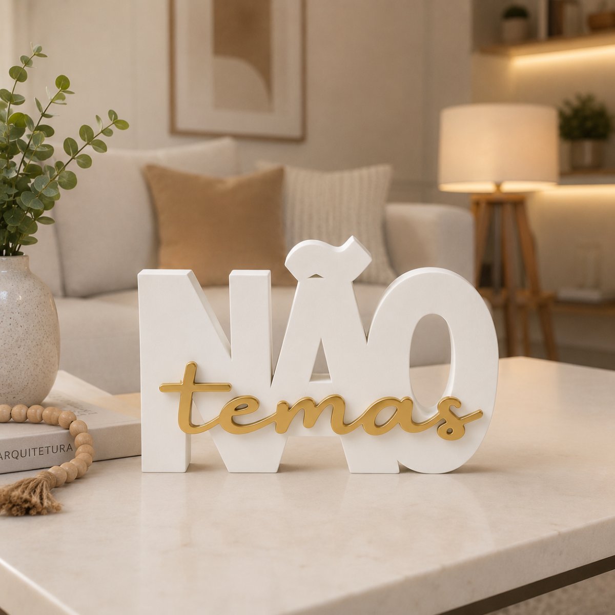 Letreiro Não Temas — foto 3