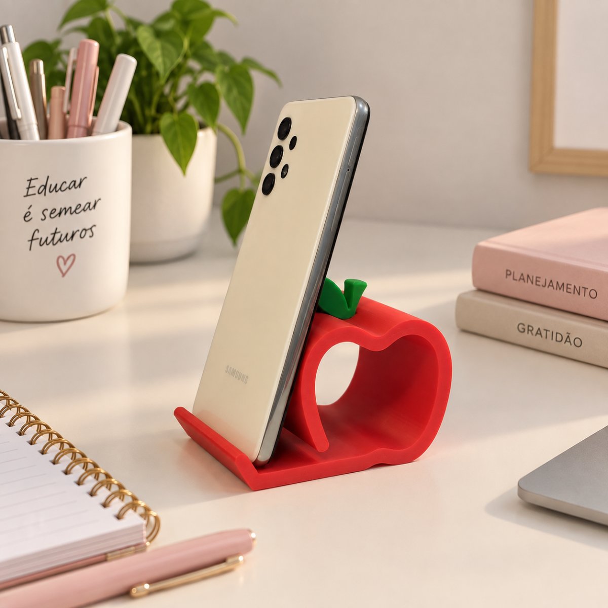 Suporte Celular Maça - Amaé Studio — foto 3