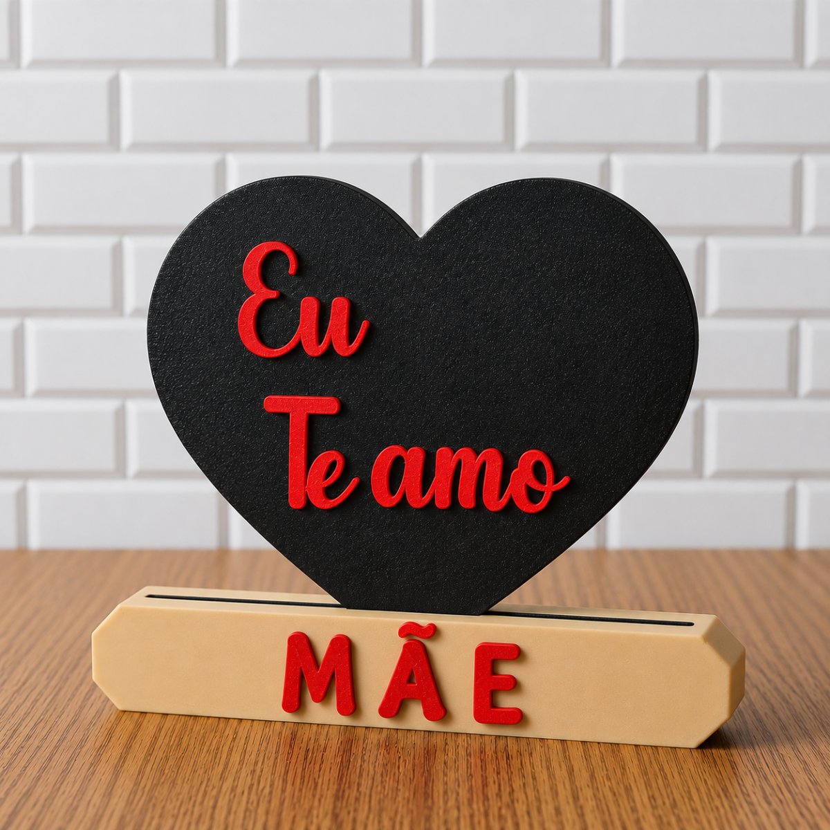 Placa Decorativa Personalizada "Eu Te Amo" ❤️ — foto 3